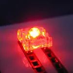 Оптовая продажа Бесплатная доставка (100 шт) 3 мм Пиранья супер флюс красный