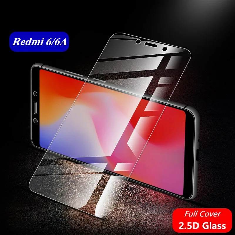 Закаленное стекло Redmi 6 6A для Xiaomi Защитное экрана WZH Высококачественная Защитная