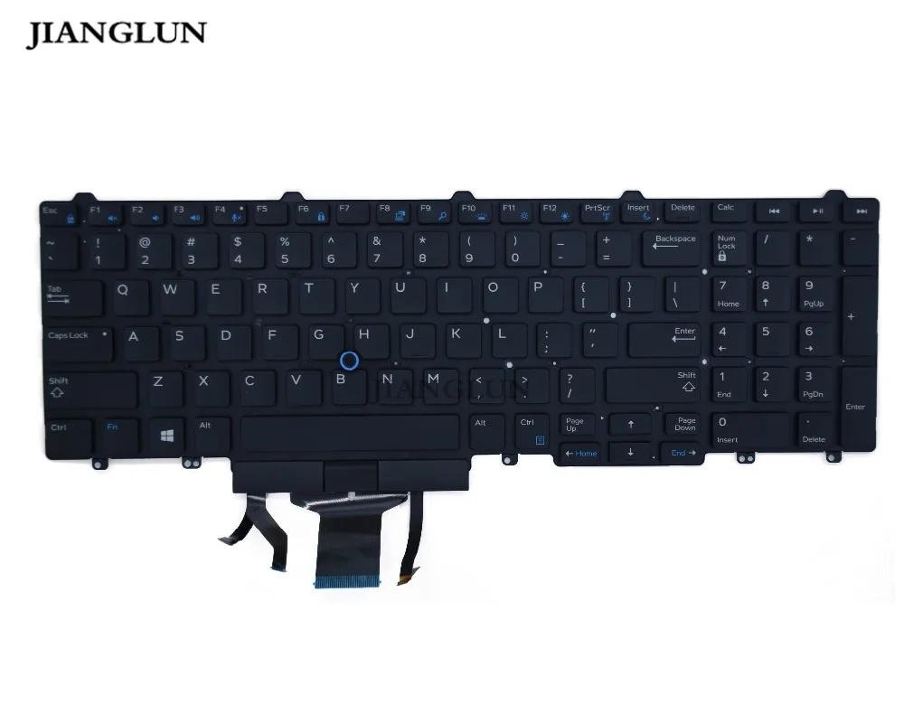 JIANGLUN для Dell Latitude E5550 Precision 7710 Stick Pointer Клавиатура ноутбука NIA01 383D7 с