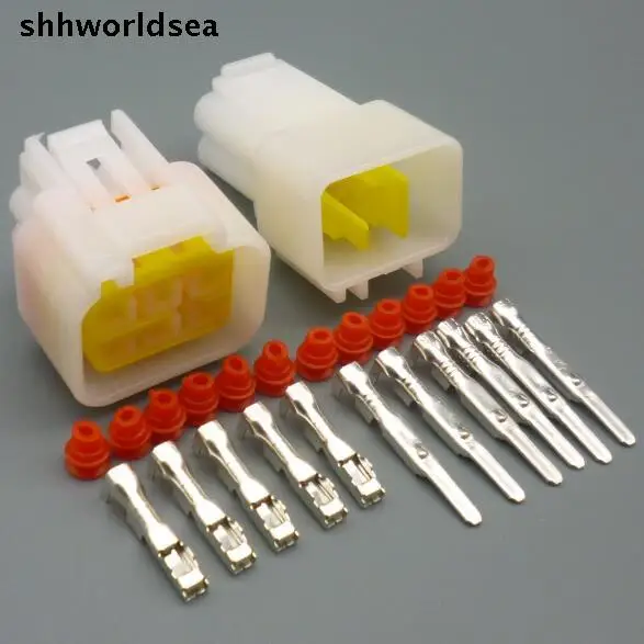 Shhworld 6 Pin 2 3 мм FW C 6M B 6F автомобиля водонепроницаемый электрический провод разъем