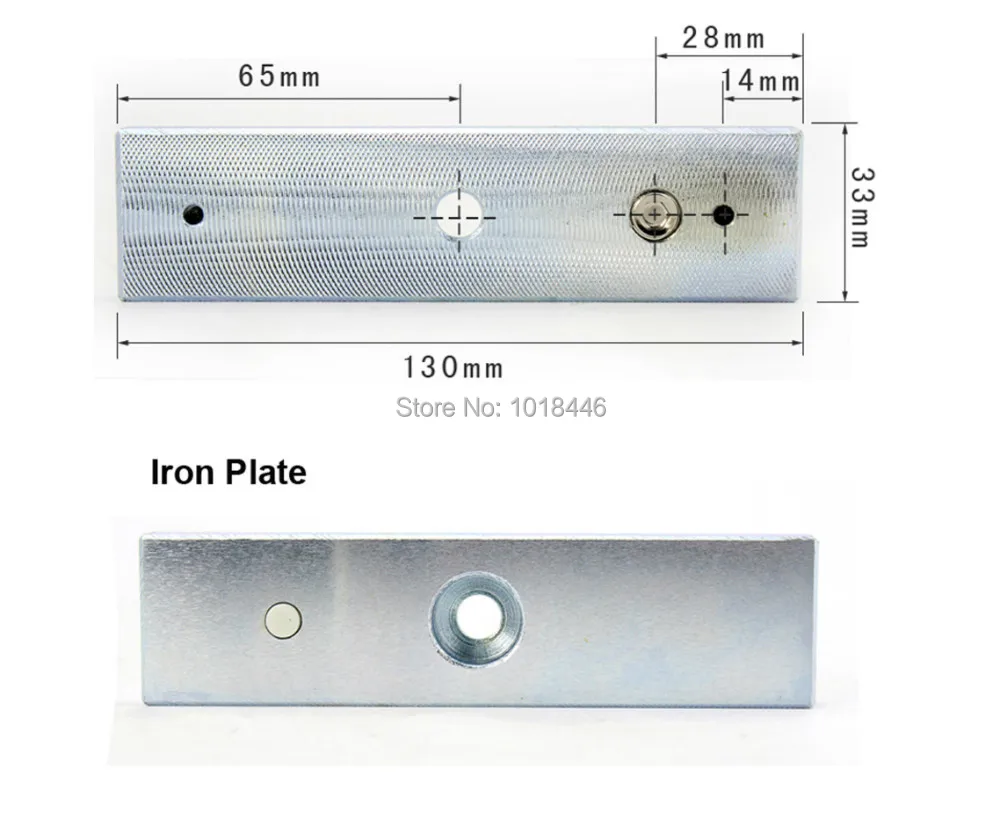 Электрический магнитный электромагнитный замок 180 кг (фунтов) удерживающая сила
