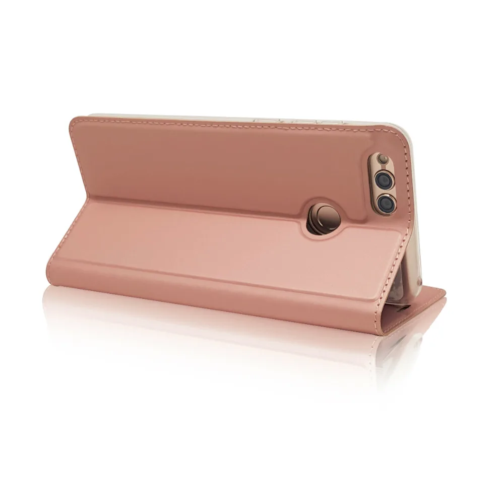 Роскошный кожаный чехол для телефона Huawei Honor 8 9 10 7A 7C 7X силиконовый флип-чехол V9 Play