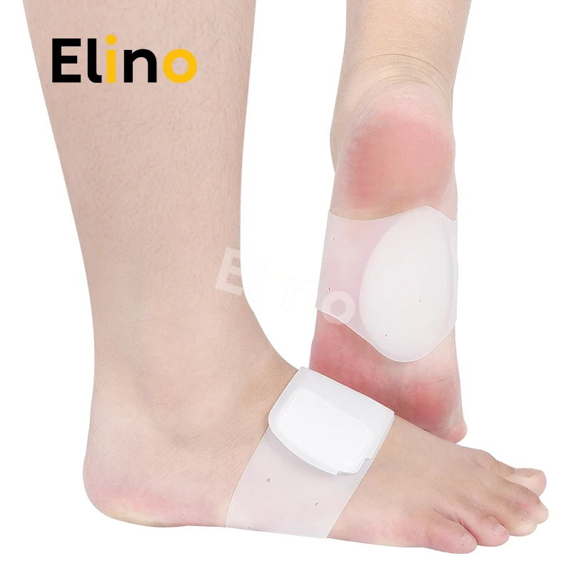 Силиконовые накладки Elino для плоскостопия поддержки свода стопы ортопедическая