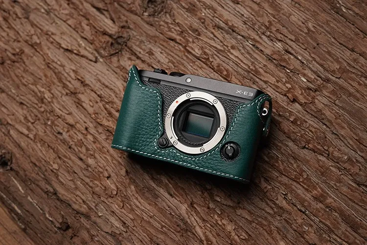 Mr. Stone чехол для камеры ручной работы для Fuji Fujifilm XE3 X-E3 из натуральной кожи половина крышки открывающийся аккумулятор