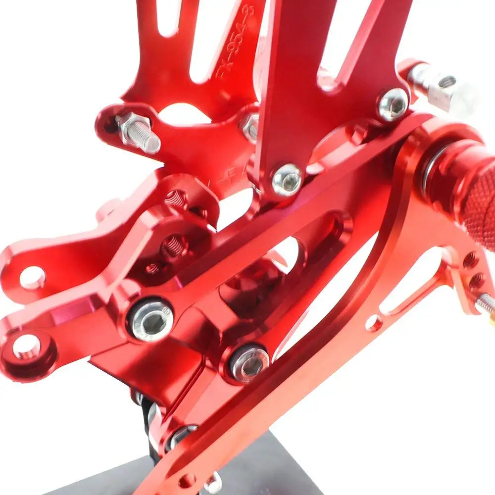 Аксессуары для заднего мотоцикла Honda CBR600 F3/F4/F4i CNC Регулируемые подножки CBR 600 F3 F4