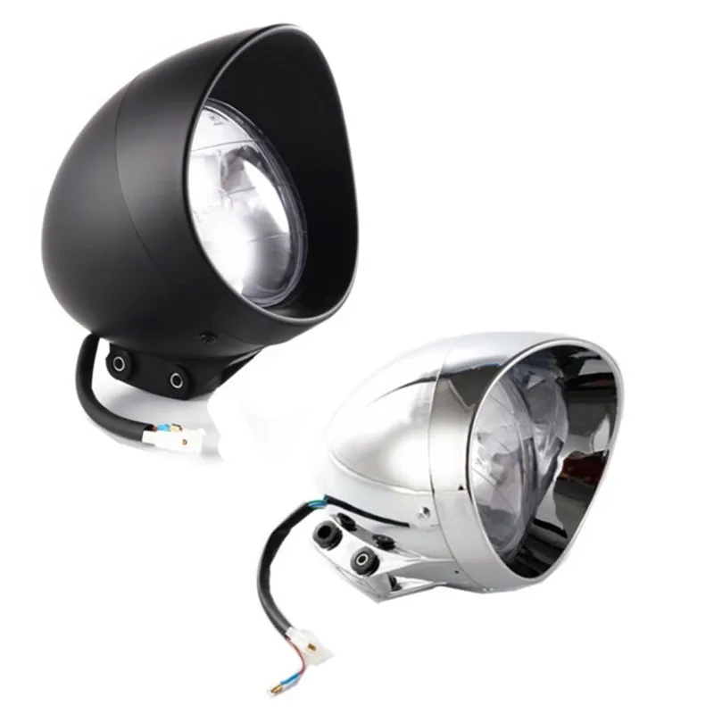 Universal Custom 35W Headlight Lamp Motorcycle For Harley Honda Shadow Aero Yamaha Suzuki Kawasaki Cafe Racer Touring |