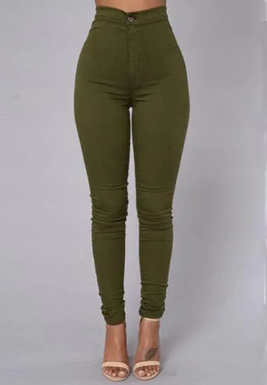 2016 летние тонкие джинсы с высокой талией женские облегающие естественного цвета