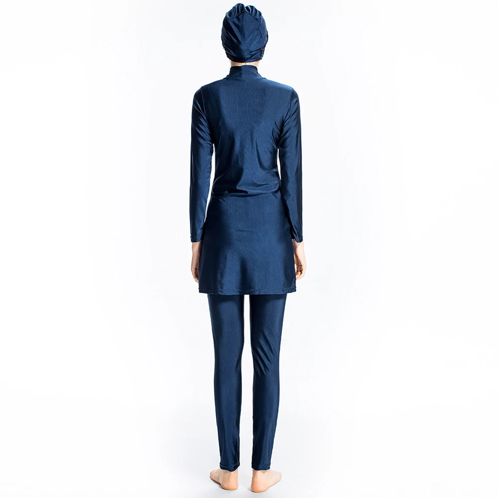 DROZENO Femme Мусульманский купальник плюс фрахт Maillot de Bain Musulman De Islamique Nager Surfwear