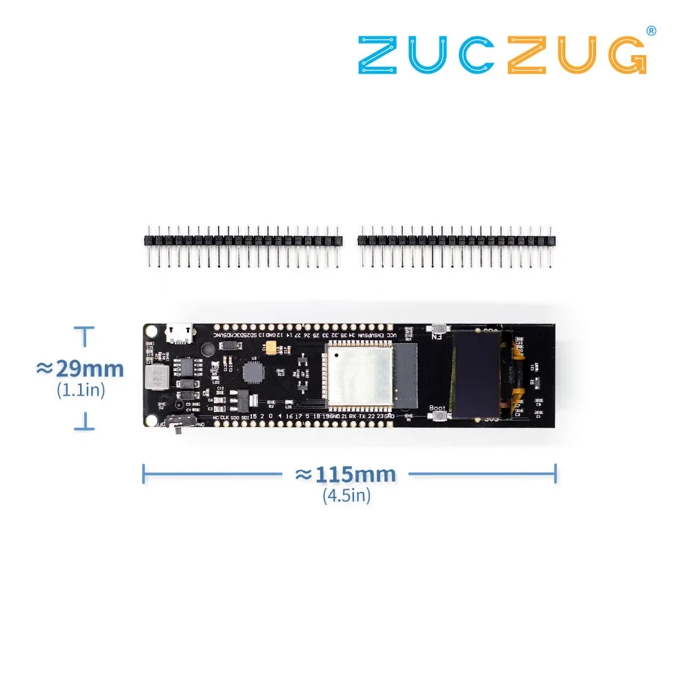 0 96 дюймовый oled дисплей 18650 литиевая батарея WiFi Bluetooth щит ESP32 ESP 32 ESP8266 CP2102 модуль