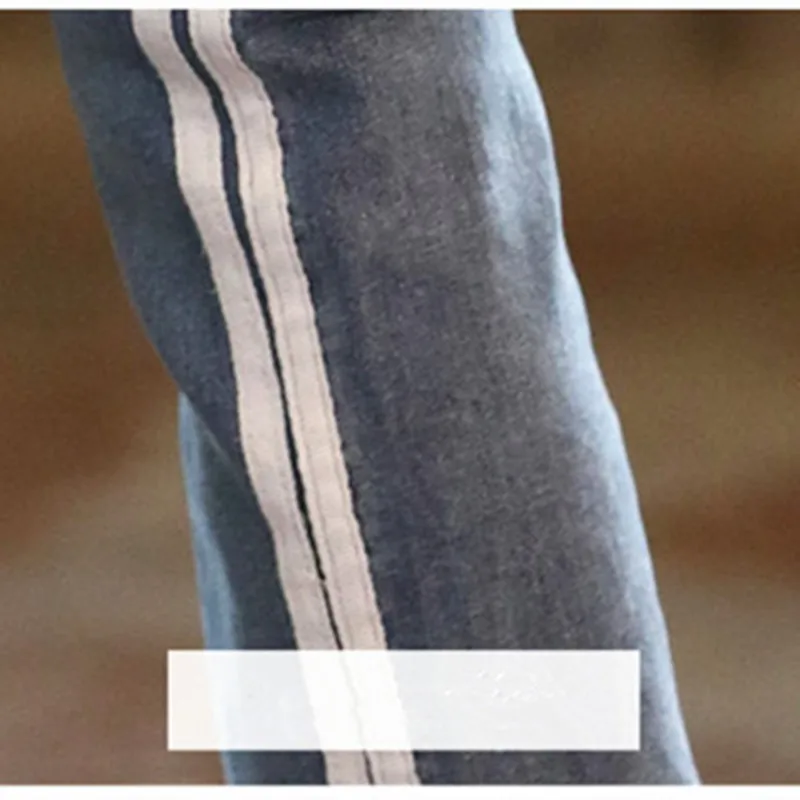 DFXD Teen Girls Jeans Pants 2018 Autumn High Quality Cotton Long Side Stripes Spliced Denim Blue Trousers 3-12Years | Детская одежда и