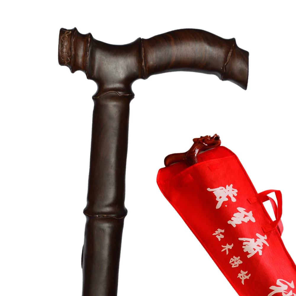 Костыли из розового дерева ведущий тростник черного деревянная палочка черные