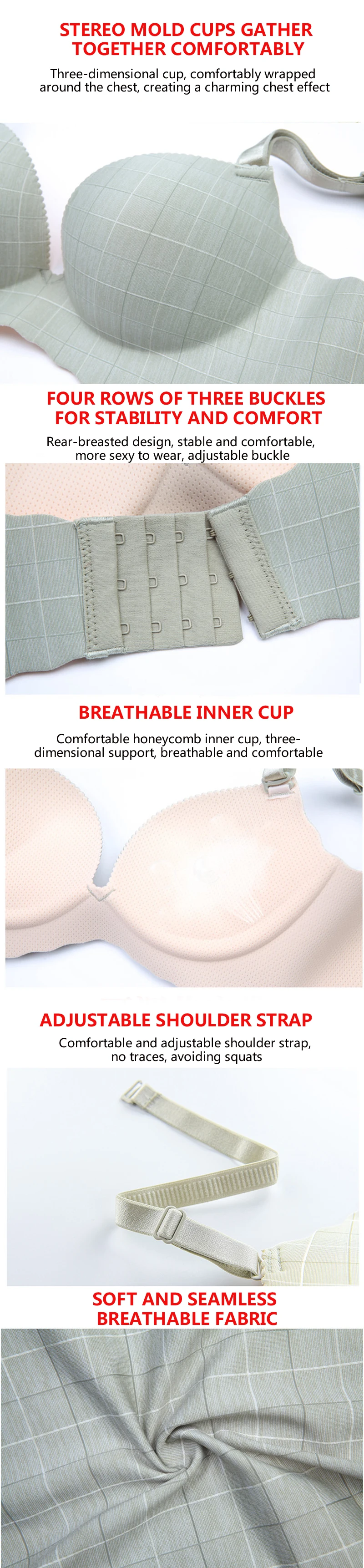 Deruilady push up bra бесшовный бюстгальтер беспроводной цельный сетчатый бюстгальтер Удобное Мягкое Нижнее белье Женский Плюс Размер Нижнее белье Бюстгальтеры лифчик бюстгалтер бюстгалтеры больших размеров