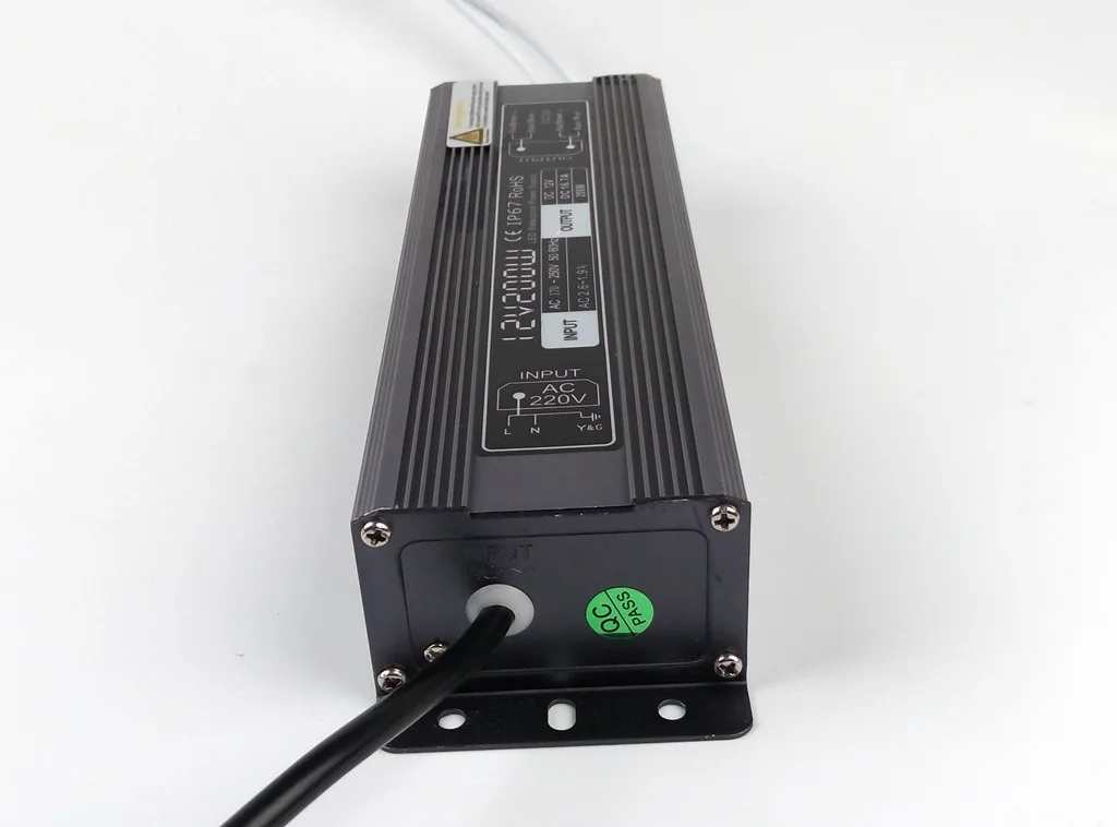 12 В 200 Вт Водонепроницаемый светодиодный импульсный источник питания