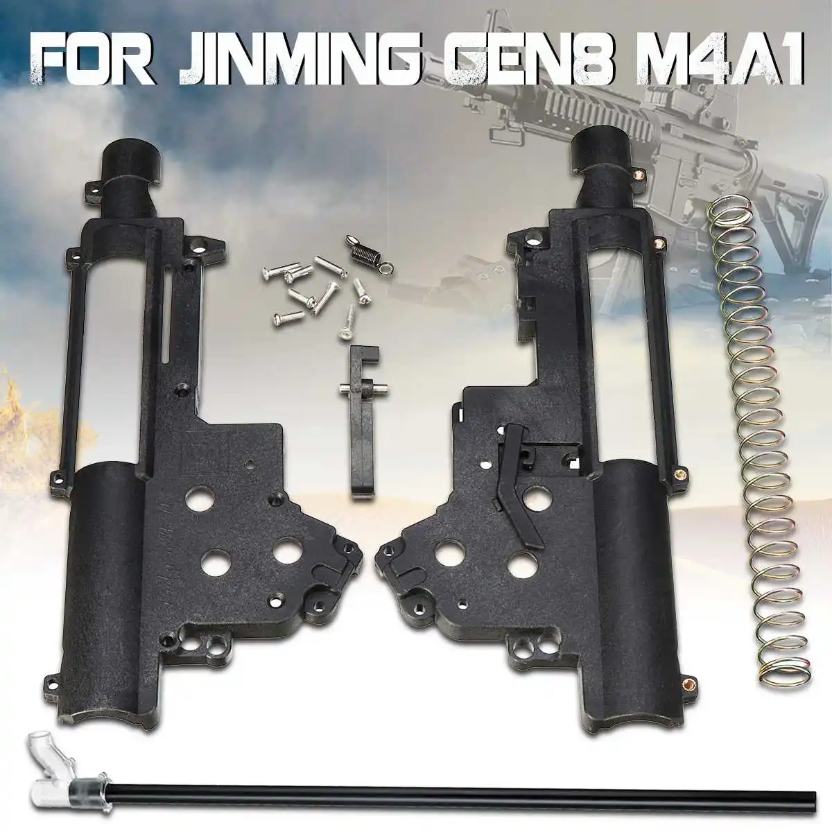 Розовый Нейлоновый редуктор для Jinming 8Th SCAR V2 для STD 6th для NWELL M4 MKM2 гелевый шар Blastering игрушечное оружие - Цвет: Розовый