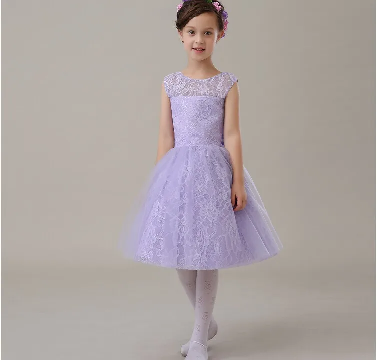 Высокое Качество Лето Кружева Новорожденных Девочек День Рождения туту Платье