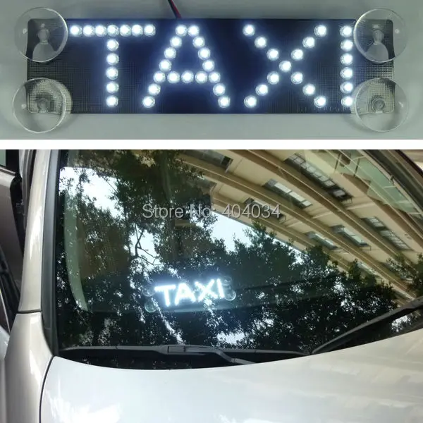 Taxi led light 17 5X4 5 см Дополнительные стоп-сигналы refit Автомобильный свет знак с