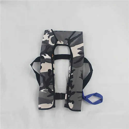 Army Camouflage Автоматический надувной спасательный жилет Профессиональный Взрослый плавающий рыбацкий спасательный жилет - Цвет: Army Camouflage