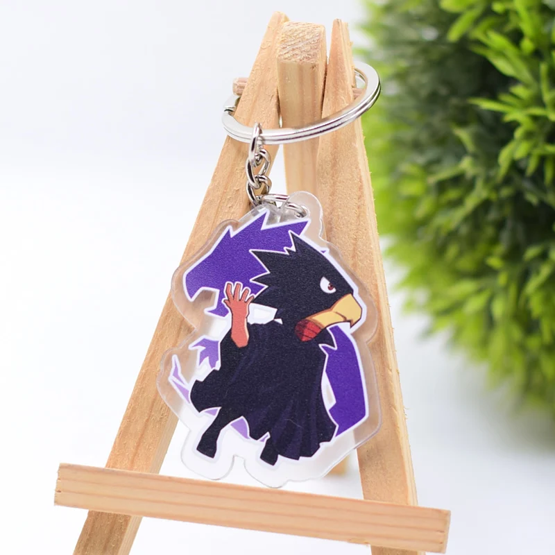 05 My Hero Academy брелок Bakugo двухсторонний акриловый Shoto брелок Подвеска Аниме аксессуары мультяшный брелок - Цвет: 05
