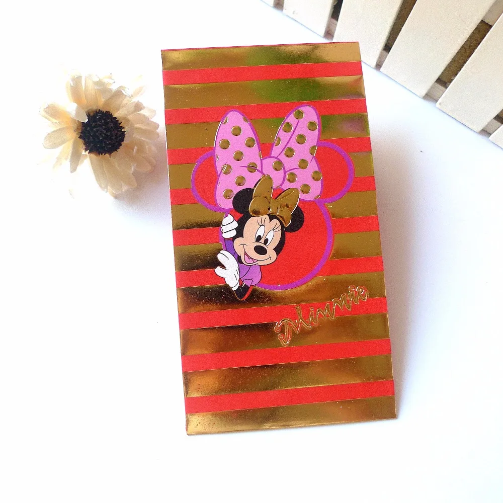 Лучший для ребенка 2020 китайский новый год красный пакет длинный размер Минни