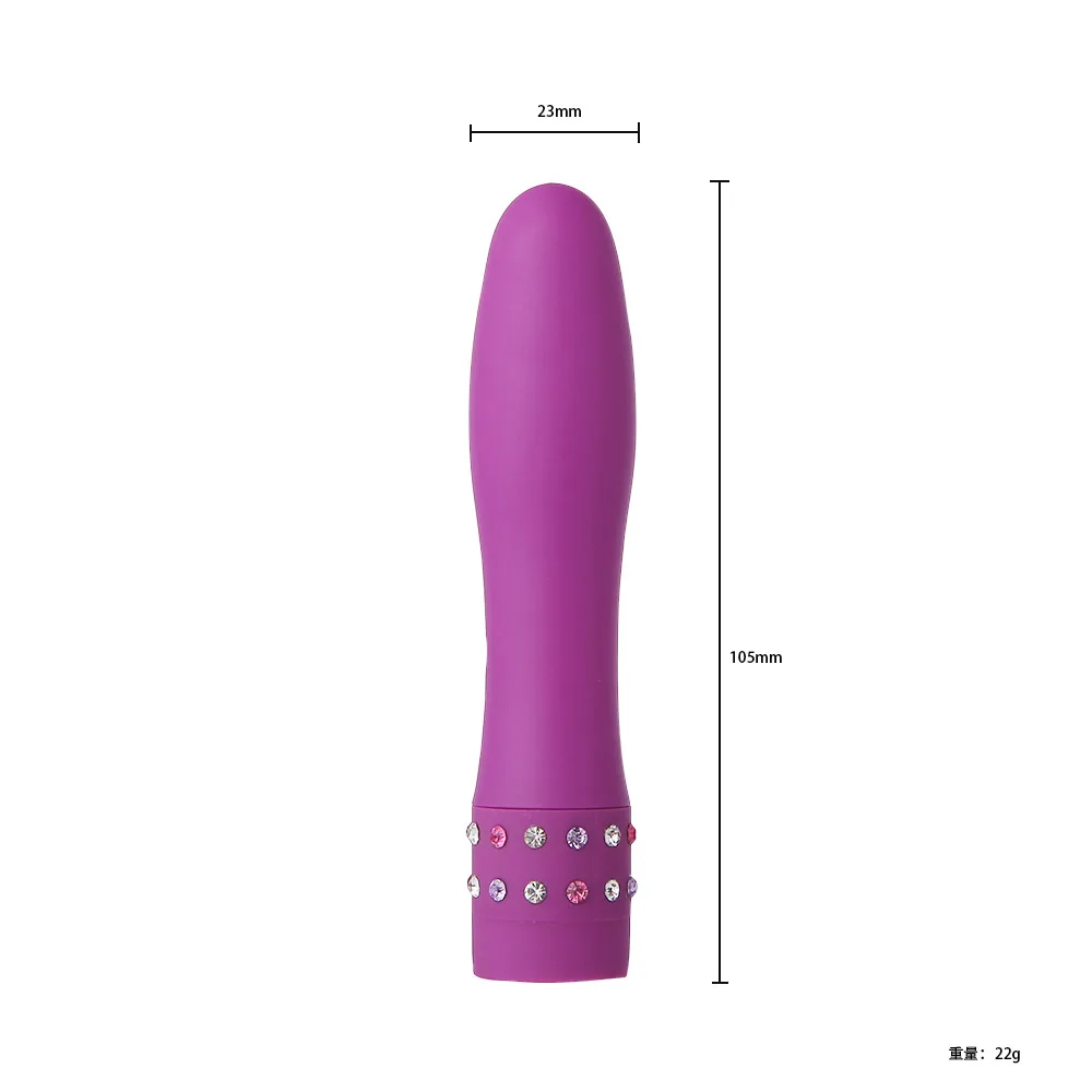 10 5 см Алмазные Вибраторы G-Spot водонепроницаемый многоскоростной фаллоимитатор