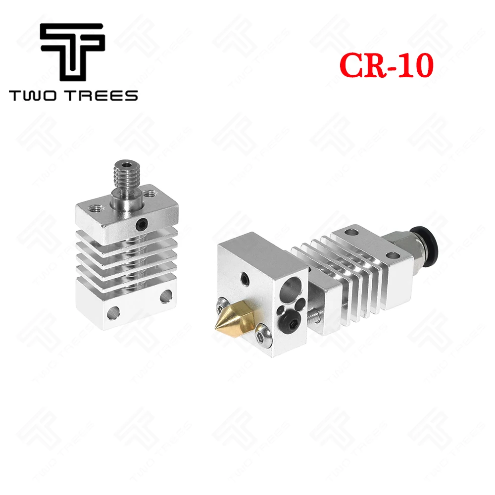 3D CR10 полностью металлический j-головка Hotend экструдер комплект cr8/cr10 для CR-10 CR-10S 3D V6 Боуден экструдер 1,75/0,4 мм сопло части 3d принтера