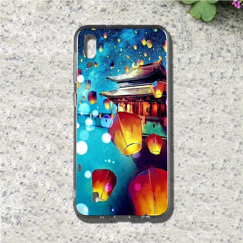Бумажный фонарик Мягкие TPU мобильного чехол для телефона samsung Galaxy S3 S4 S5 S6 S7 S8 S9 S10
