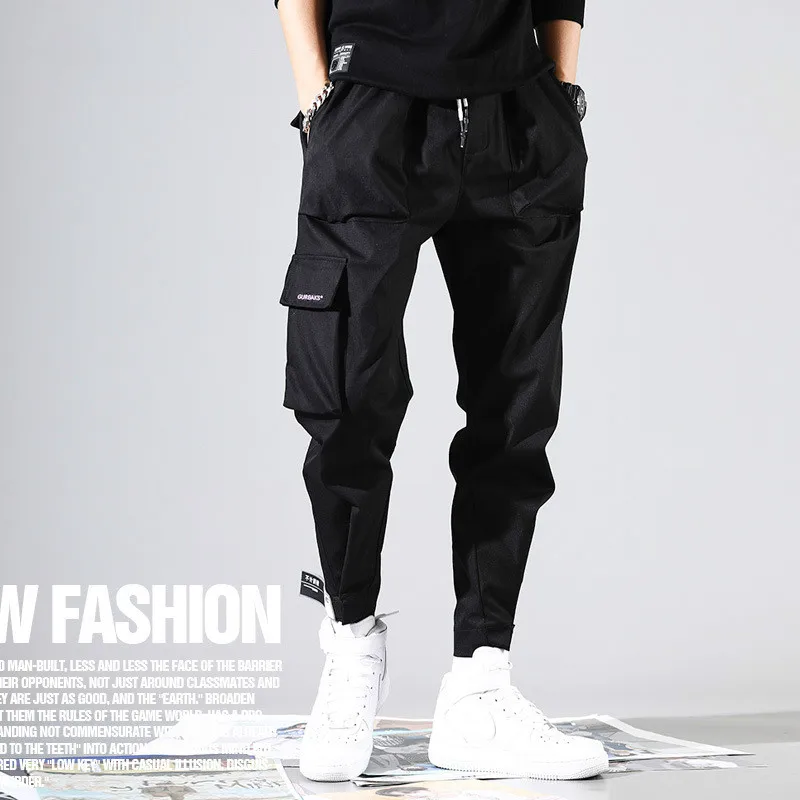 Брюки-карго Pure Мужские повседневные с карманами в стиле хип-хоп 3XL | Мужская