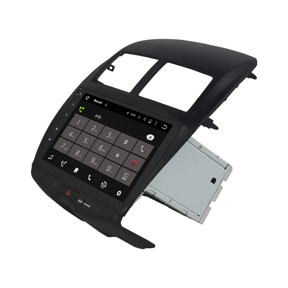 10 1 ''Android 9 0 автомобильный DVD плеер gps навигация Радио для MITSUBISHI ASX 2010 2011 2012 BT wifi 4G