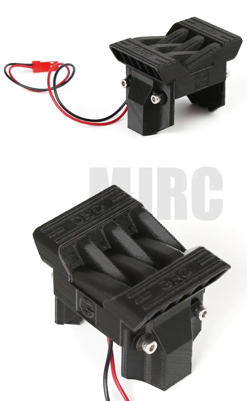 2019 Новый TRX4 ESC радиатор охлаждающий вентилятор для 1/10 RC Crawler TRAXXAS TRX 4 82056 4|Детали и