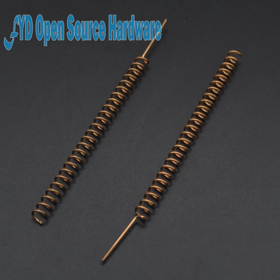 10pcs 433Mhz Phosphor copper spring helical antenna direct welding PCB board | Электронные компоненты и