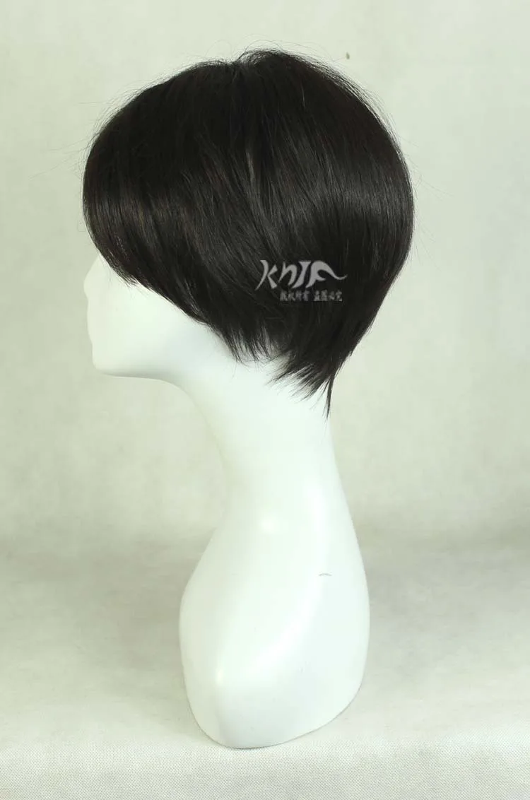 Парик для косплея Леви Аккермана из атаки на Титанов| |