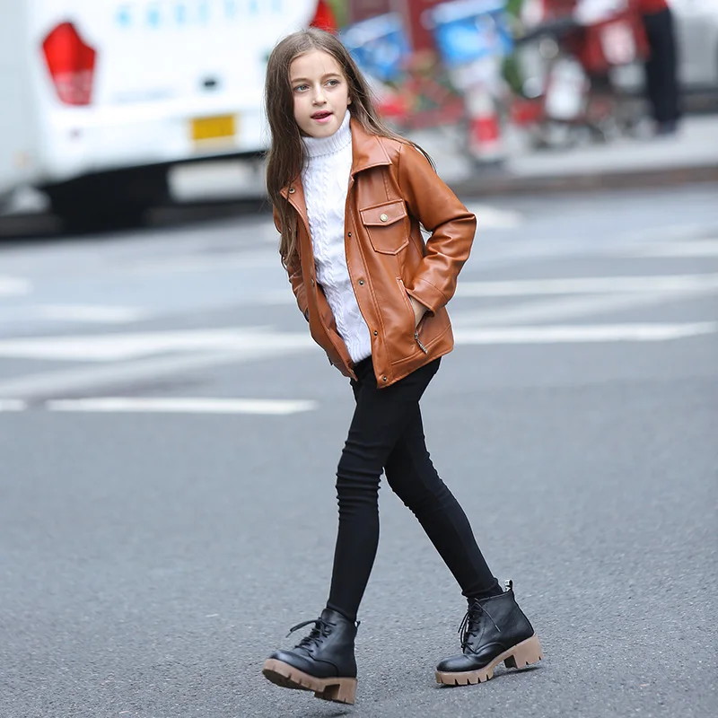 LouisDog белый водолазка вязать свитер картины для подростков дети девочки основной