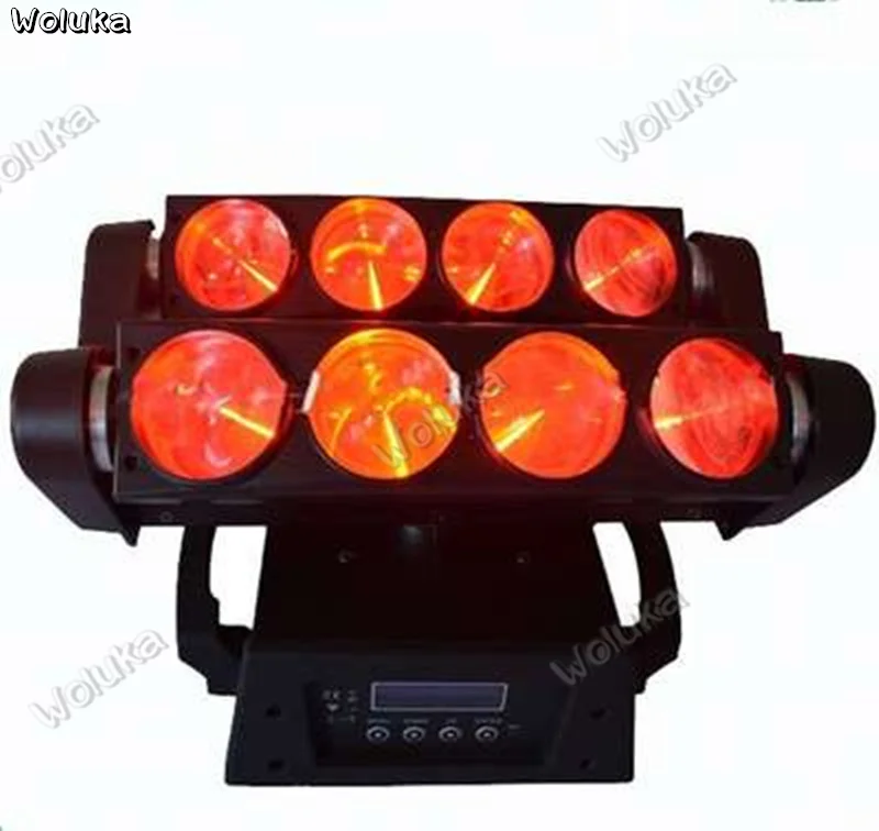 8x12W Led Паук движущаяся голова луч для дискотеки оборудование сценические огни CD50
