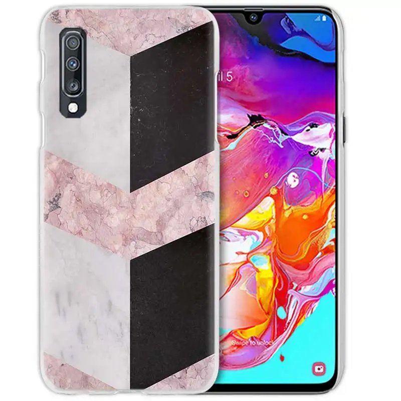 Геометрических фигур линии узор чехол для samsung Galaxy M40 A50 A80 A70 A60 A40 A30 A20e A10 J4 J6 плюс J8 Жесткий Чехол для мобильного телефона