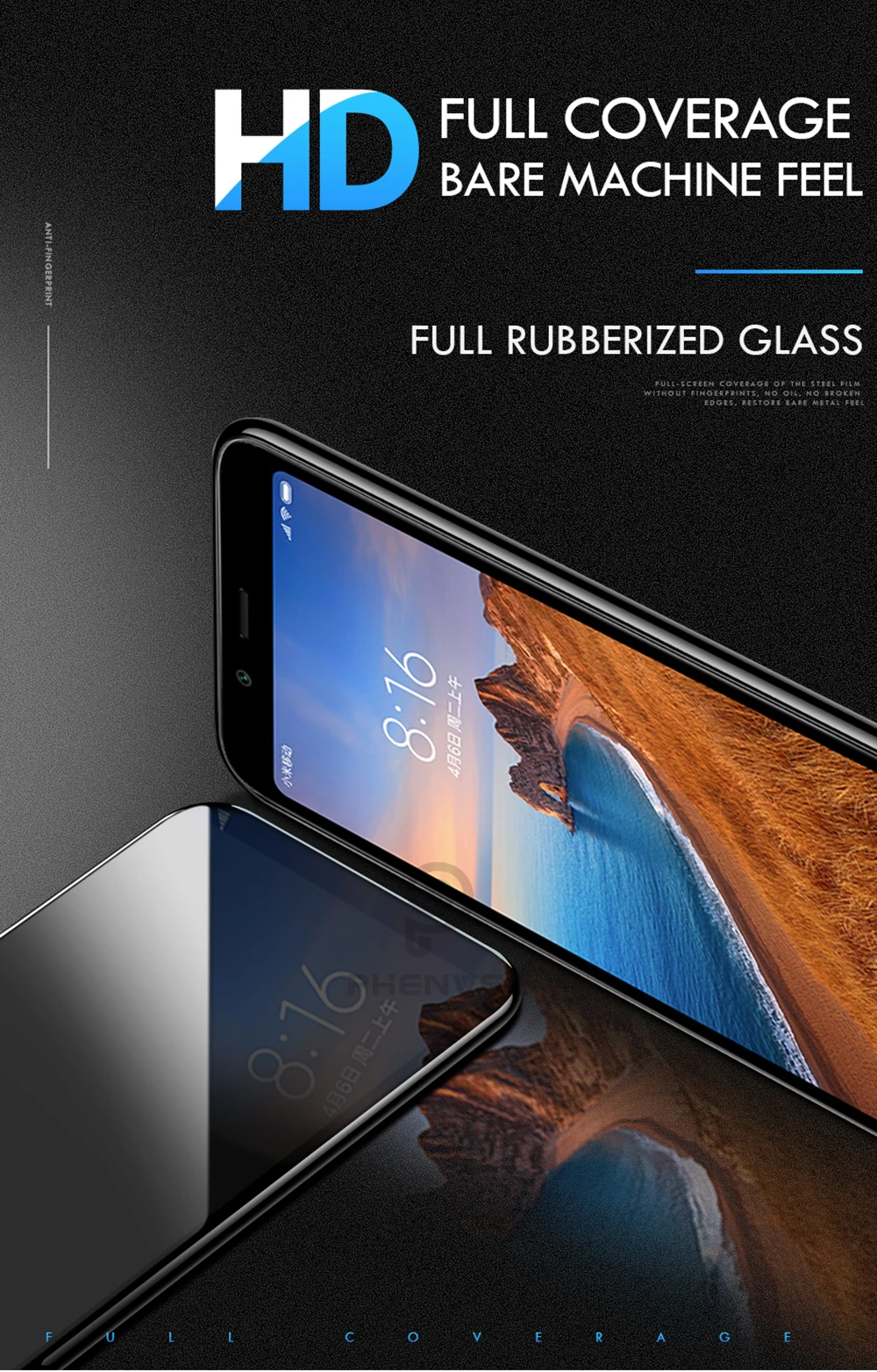 2pc Full Cover glass For Xiaomi Redmi 7a 7 Anti-Scratch Tempered Glass for Xiaomi Redmi 6 S2 7A 5A 6A 5 Safefy Screen Protector