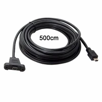 0 5m 3m 5m light adapter cable mini usb b 5pin male to female extension cable cord adapter