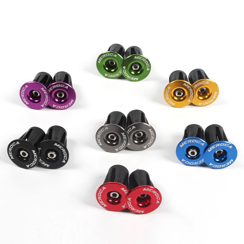 1 пара концевые заглушки для руля горного велосипеда дорожного алюминиевого