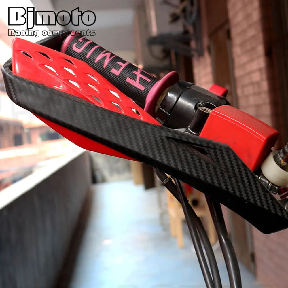 BJMOTO Универсальный 22 мм руль защита Handguard ручка рука Guard протекторы для мотоцикла питбайк ATV