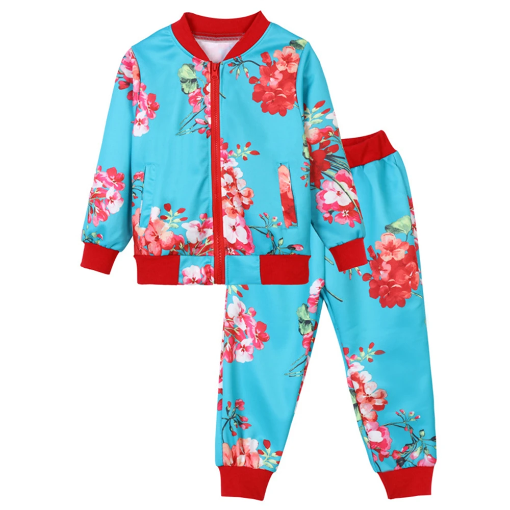 Полный комплект хлопковой одежды для девочек на весну и осень эксклюзивные