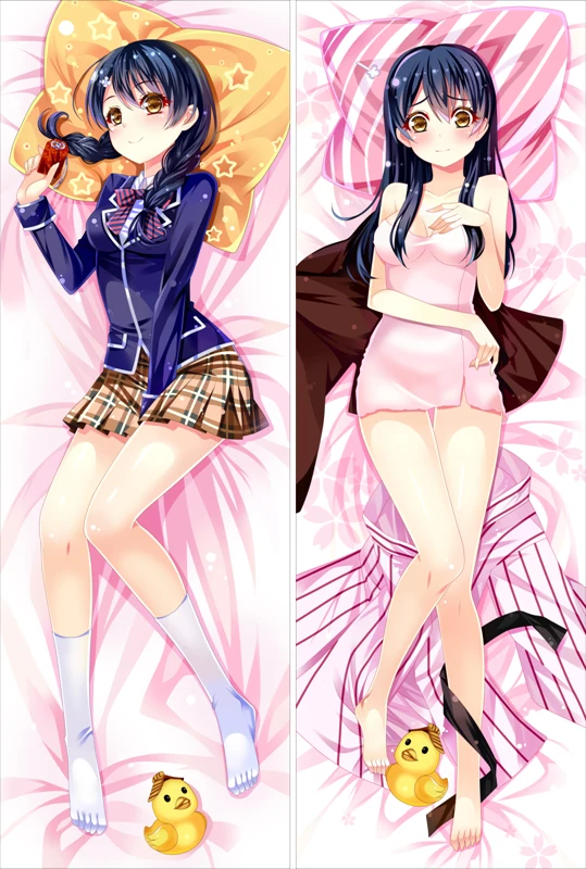 MMF Shokugeki no Soma персонажи юкихира soma & Nakiri erina наволочка аниме дакимакура