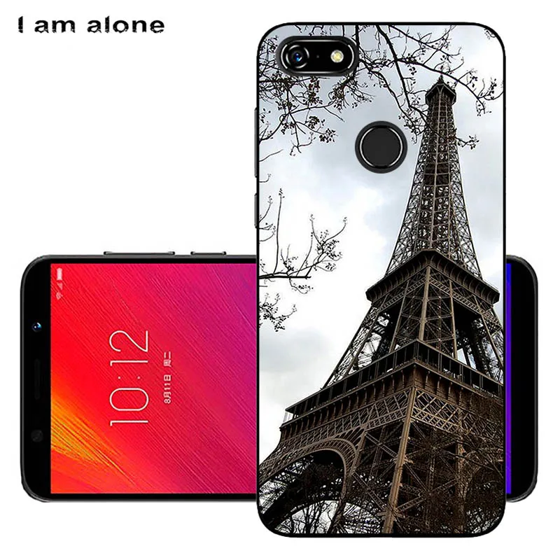 Solf TPU C5 Чехлы для телефонов I am alone для lenovo A5, 5,45 дюймов, ТПУ, модные, милые, цветные, с рисунком, чехлы для мобильных телефонов lenovo A5 - Цвет: Solf TPU C5