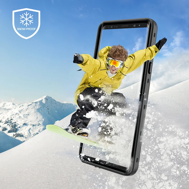 ip68 real waterproof case for samsung note 20 ultra 10 9 8 s20 s9 s10 plus transparent underwater diving protect phone cases free global shipping