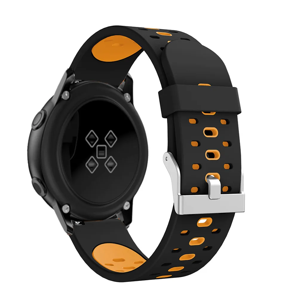 Мягкий силиконовый сменный ремешок для часов samsung Galaxy Watch активный смарт-ремешок