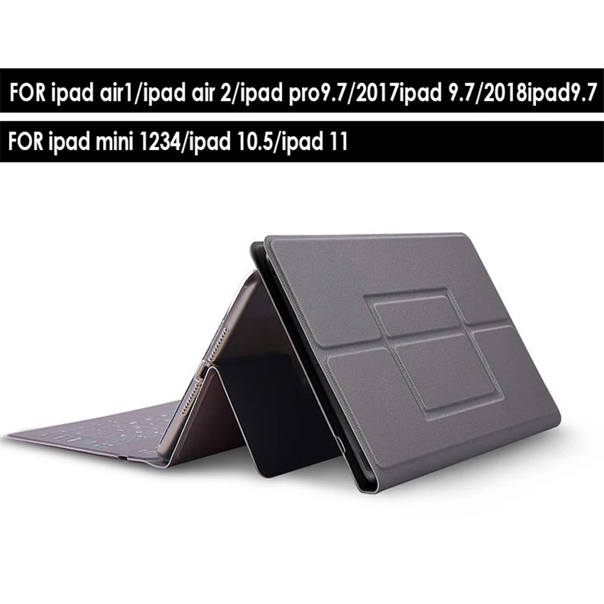 Для iPad клавиатура Портативный Смарт Флип Bluetooth Стенд чехол для 9 7 (2018)/9