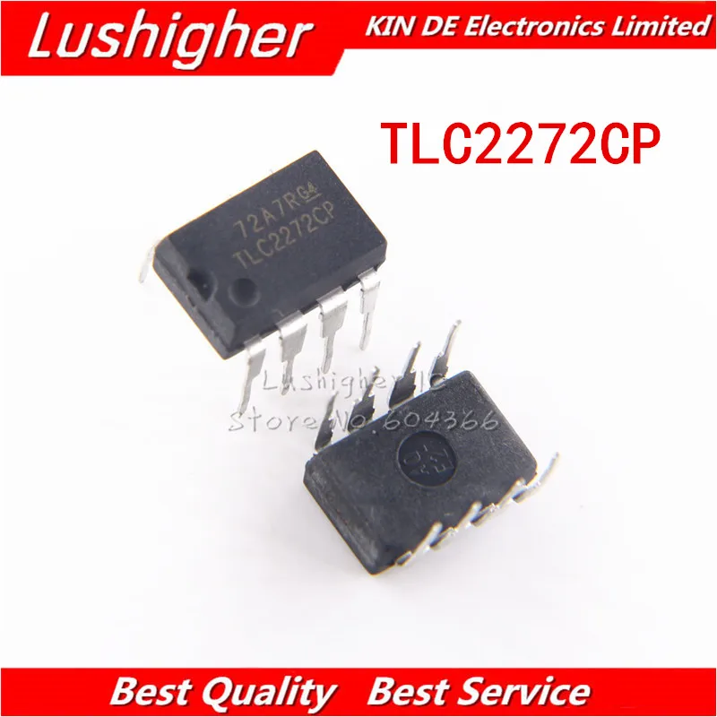 5 шт. TLC2272CP DIP8 TLC2272 DIP новый оригинальный IC | Электронные компоненты и