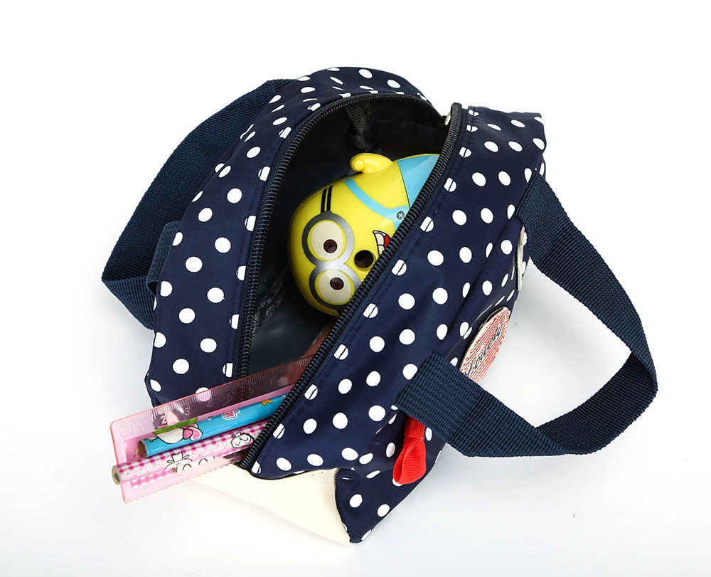 Высокое качество рюкзак Для женщин элегантный дизайн в горошек школьная сумка