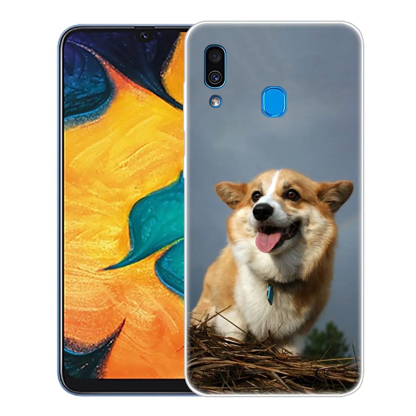 Lavaza Corgi dog pug cute Hard Phone Case for Samsung Galaxy A70 A60 A50 A40 A30 A20 A10 M10 M20 M30 M40 A20e Cover | Мобильные