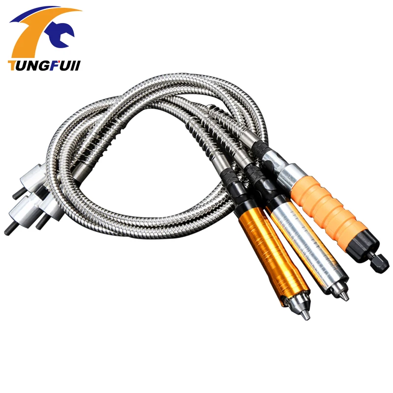 Tungfull Electric rinding Flexible Shaft Hose Drill Chuck Engraving Machine Pen Dremel Accessories | Инструменты - Фото №1