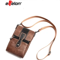6 3 universal pu leather cell phone bag shoulder pocket wallet pouch case neck strap for samsungiphonehuaweisonyhtcnokia