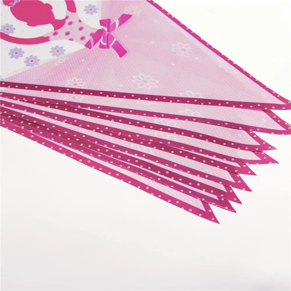 Балетная танцовщица балетная вымпела мультяшная тема украшение для вечеринки